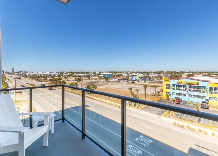 Spectacular 5 Bedroom Luxury With Rooftop Pool Right On The Beach, Next To The Hangout! * Gulf Shores